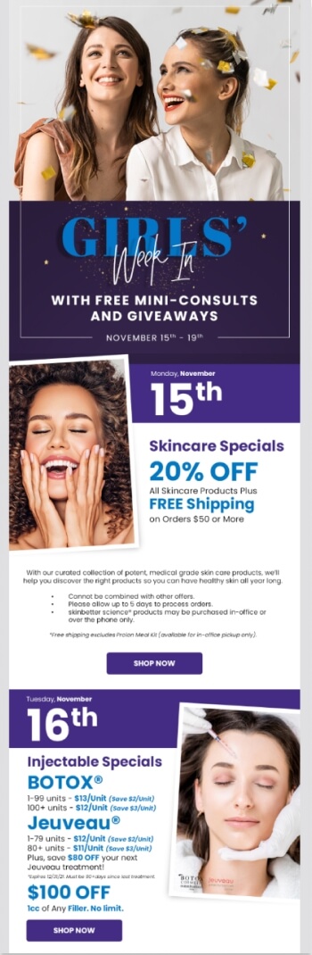 email marketing for dermatology